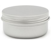 Latas de Aluminio  | Pack Mayor para Cosmética Casera: Bálsamos, Cremas, Perfumes | Set de 50 Unidades, Reciclables y Sostenibles