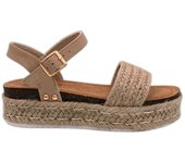 Sandalias Bubble Bobble  para niñas en color beige