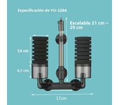 New Aquarium Filter for Aquarium Fish Tank Air Pump Skimmer Biochemical Sponge Filter Aquarium Bio Filters Filtro Aquario