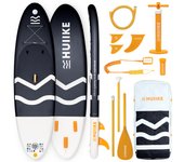 Tabla Paddle Surf Hinchable con Accesorios Premium - HUIIKE | Tabla Padel Surf Hinchable con Remo de Aluminio Inflador Leash | PadelSurf Stand Up Paddle Board Gran Estabilidad Resistencia | SUP Board