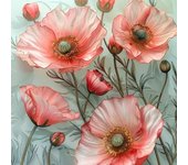 Cross Stitch Suit Pillow Rose Flower Embroidery Sets Mandala Sunflower Floral 11Ct Picture Printed Canvas Diy Kit Needlework