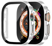 Waterproof Case for Apple Watch Ultra Screen Protector Case 49mm Straight Edge Cover iWatch series 8 SE 7 4 45mm 41mm 44mm 40mm