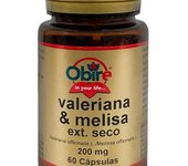 Obire Valeriana + Melisa 200 mg 60 Cápsulas