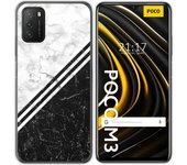 Tumundosmartphone Funda Gel Tpu para Xiaomi POCO M3 / Redmi 9T diseño Mármol 01 Dibujos