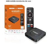 KANAVI Amlogic S905W2 Android 13 Set Top Box 8K Ultra HD Google Assistant  4GB RAM 128GB ROM Netflix Multi Language Media Player