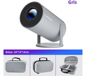 Magcubic Projector Android 11 4K 1280*720P HY300 Pro + Dual Wifi 260ANSI 180°flexible BT5.0 Cinema Outdoor Portable Projector