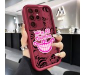 Alice In Wonderland Cute For Samsung S20 S21 S22 S23 S24 FE Plus Ultra 5G Note 20 Ultra Eyes Ladder Phone Case