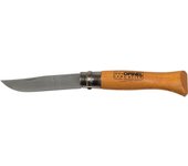 Navaja Opinel de Acero Inoxidable con Mango de Madera Resistente N.4 - 5 Cm