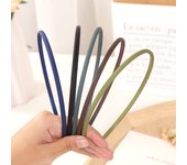 4/5/6pcs Fashion Matte Headband For Women Girls Thin Headband Female Plastic Teeth Hairbands Simple Hair Accessories Mix Styles