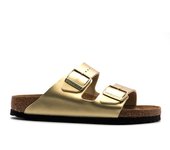 Shoes Sandalias Mujer marca Birkenstock modelo 1016111 Arizona Bf para mujer en color oro