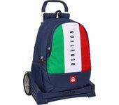 MOCHILA 665+CARRO EVOLUTION BENETTON "FLAG"