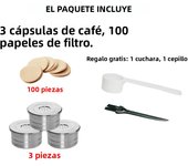 Refillable Coffee Capsule Compatible With DETAL Q NDIQ7323 DETALQ MILKQOOL LAVAZZA EP MINI Coffee Maker Machines