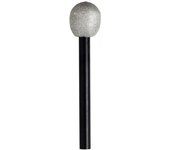 Widmann Micrófono plateado de 26 cm