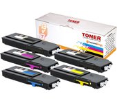 Compatible Pack 5 Toner Xerox Phaser 6600 / Workcentre 6605 Alta Calidad