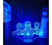 Anime Yoda Baby 3D Lamp LED Illusion Night Light Color Changing Lampara for Kids Bedroom Decor Nightlight Manga Groot Table lamp
