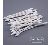 50/100 Pcs Dust Free Disposable Cleaning Swab Cotton Stick For AirPods Earphone Headphone Phone Charge Port Accessories