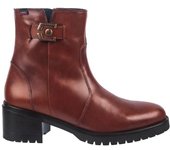 Callaghan 32707 Botines Chelsea Ararat para mujer en marrón de piel