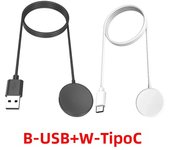 Wireless Watch Charger For Samsung Galaxy Watch 7 Ultra 6 5 Pro 5/4/3 Active 2/1Gear Sport/S3 Portable Charging Dock Station