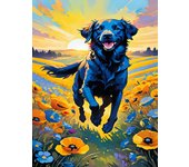 Full Round Diamond embroidery Cross stitch mosaic 5D DIY Diamond Painting Sunflower flower cute dog husky bulldog puppy