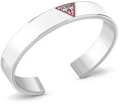 Guess Pulsera Mujer L.a. Guessers De Acero Plateado