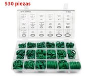 Rubber O-Ring Gasket High Quality 18 Sizes Sealing Ring Kit For Car A/C System R134a Air Conditioning Gasket Washer Set