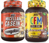 Pack Lacasitos - Proteína de suero sin lactosa en polvo 1 kg+ Lacasitos - Aislado de proteína de suero 1 kg