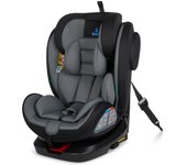 Toral Silla Coche Bebe Grupo 0 1 2 3 i-Size con Isofix Universal para Coche, Alzador Coche Niño Isofix Giratoria 360º a Contramarcha - Desde 40-150 cm - Elevador Coche Niño Isofix
