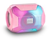 Mars Gaming MSBAX, Altavoz Bluetooth Compacto RGB, 10W, USB/MicroSD/Radio, Altavoz RGB Negro, Rosa o Blanco