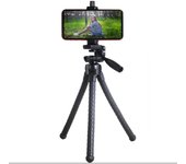Trípode para Móvil Flexible. Tripod, selfie ,video, Compatible con iOS y Android – Soporte para Móviles de Todos los Tamaños