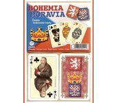 Piatnik Pack 2 barajas de poker bridge de 55 cartas cada una Total 110 cartas en estuche de lujo Grunwald 1410 Hispania Templarios Bavaria Bohemia Francia Suecia Folclore Rococó Ucrania Hungría Mucha Gothia Moravia Reyes Reinas Países Europa