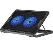 Soporte de refrigeración para portátiles defender ns-503 15,6"-17" 2w 2xusb