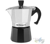 SUINGA Cafetera Italiana Aluminio 2 Tazas, cafetera espresso, cocina gas, vitrocerámica