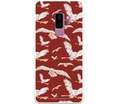 Funda original compatible con Samsung Galaxy S9 Plus - Harry Potter Patron Lechuzas