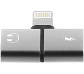 Adaptador lightning macho hembra Audio y carga 2 en 1 para iPhone / iPod / iPad Compatible ⋆ Envío desde España ⋆ Producto práctico y funcional ⋆ Buen rendimiento ⋆ Diseño moderno y compacto