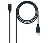 Nanocable Cable USB 3.1 Gen2 USB-C/M-A/M 0,5 M