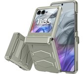 for Motorola Razr 50/50 Ultra (2024) Hinge Cover Full Coverage Ultra-Thin Protective Cover HD Screen Protector Phone Case