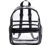 Mochila de playa transparente, mochila transparente resistente, mochilas de plástico transparente, mochilas de PVC