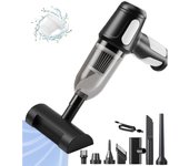Aspirador de Mano,Potente 5 en 1 Aspiradoras de Mano Coche,Mini Aspirador sin Cable para sofá,Coche,Hogar,Oficina