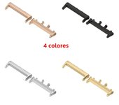 1/2Pair Metal Connector For Samsung Galaxy Fit 3 Smartwatch Band Strap Adapter 18mm Width Stainless Steel Connector Galaxy Fit 3