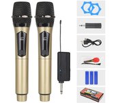 Microfono inalámbrico profesional con Bluetooth, Micrófono de mano, reproductor de Música KTV, grabadora de Canto