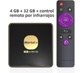 Mortal T3 Smart TV Box Android13 Wifi6 Streaming Media Player 4K HDR10 Rockchip3528 4GB64GB Large Memory Bluetooth Chromecast