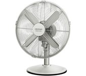 Ventilador de sobremesa Cecotec EnergySilence 610 SteelDesk 40W 4 aspas plata 30 cm
