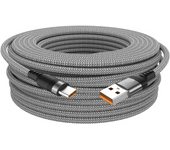 6A Extended USB TYPE-C Cable 3m Braided Fast Charge Data Cable for Samsung Huawei Xiaomi Switch Sony PS5 TYPE-C Cord Cable