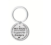 Stainless Steel Keychain, Love For Son Daughter Children, Boys And Girls, Holiday Gifts, Birthday Gift