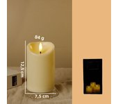 1Pc flickering flameless candle, creating a romantic atmosphere, DIY atmosphere lamp, creating a warm autumn, battery