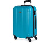Itaca - Maletas De Viaje Medianas - Maleta Mediana 4 Ruedas - Maletas Medianas De Material ABS. Maletas Viaje Ligeras - Maleta De Viaje  Rígida Candado De Combinacion 771160
