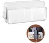 Organizador Mandos Distancia Pared Autoadhesiva - Multifuncional Caja de Almacenamiento Desmontable para Guardar Control Remoto