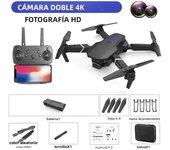 2024 E88D E99D RC Drone 4K Professinal Colorful Light With 1080P Wide Angle HD Camera WIFI FPV Quadcopter Height Hold Gift Toy