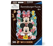 RAVENSBURGER PUZZLE DE MADERA MICKEY & MINNIE 300 PIEZAS PUZZLE DE MADERA 300 PIEZAS 22x6x16 Cms.