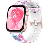 Printing Strap for For Huawei Watch Fit 3 Replacement Silicone SmartWatch Wristband Bracele correa Huawei Watch Fit3 Accessories